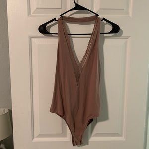 PacSun | Blush Halter Bodysuit